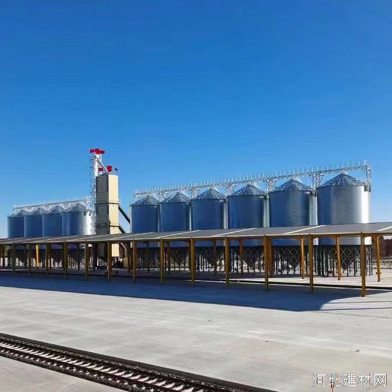 衡水玉米小麦粮食钢板仓的设计建造安装